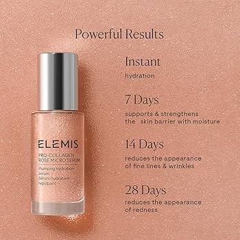 Amazon.com: ELEMIS Pro-Collagen Rose Micro Serum | Hydration